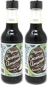 Trader Joe's Organic Coconut Aminos Seasoning Sauce 8.5 oz Bottle Sauce - 2-Pack!