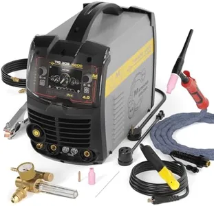 MATRIXINGWELDER TIG-205 PRO AC/DC TIG Welder 200Amp with Pulse, with LED Display, Aluminum TIG Welding Machine 110V/220V with HF/Lift TIG/Stick/MMA/SPOT
