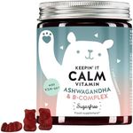 Highly dosed Ashwagandha Gummy Bears - Ashwagandha 150Mg Ashwagandha- Vitamin B Complex for a Normal Function of The Nervous System - Monthly Supply - Bears With Benefits Keepin' It Calm