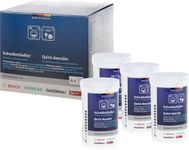 Bosch 00311922 Washing Machine and Dishwasher Descaler, Pack of 4