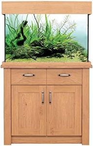 Oak Aquarium Fish Tanks - Oak Style & Shades (81cm / 145L)