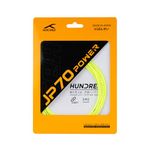 Hundred JP 70 Power Badminton String | 0.70 mm High Repulsion & Power | Superior Durability & Tension Hold | Crisp Hitting Sound | Pro-Level Performance | Made in Japan (Sorbert Lime)