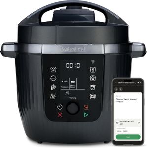 Instant Pot Pro 10-in-1 Multi-Cooker, 5.7L – Black