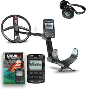 XP Deus II Metal Detector with 11" Search Coil – Waterproof
