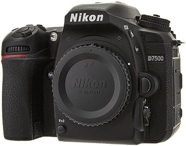 Nikon D7500 Digital DSLR Camera Body - Black