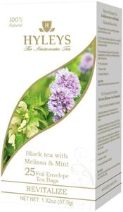 Hyleys Black Tea with Melissa and Mint - 25 Tea Bags
