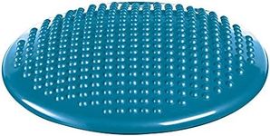 Gaiam Kids Wobble Cushion Wiggle Seat Balance Disk for Flexible Seating - Classroom Kids Student Desk Exercise Chair for Sensory & Stability - Blue