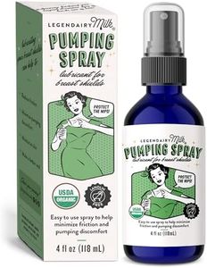 Legendairy Milk Pumping Spray 4 oz., Helps Sore Nipples & Clogged Ducts, Organic Lubricant for Breast Shields and Flanges, Vegan Breast Pump Spray, Natural & Lanolin-Free, Made in USA