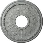 Ekena Millwork CM13TI 13 7/8-Inch OD x 3 3/4-Inch ID x 1 1/4-Inch Tirana Ceiling Medallion