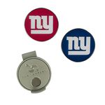 Team Effort New York Giants Hat Clip & Ball Markers Set