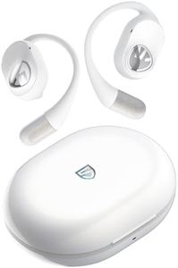 Open Ear Headphones, SoundPEATS GoFree2 Air Conduction Headphones with Hi-Res Audio LDAC Codec, Bluetooth 5.3 Wireless Earbuds, Sport Earphones with Ear Hooks, 16.2mm Driver, 35H for Workout (White)