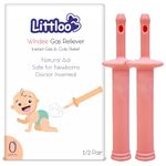 Littloo Windee | WindEase for Gas and Colic Reliever for Babies | BPA & Latex Free, Natural aid | 1 Pair (Multicolor)