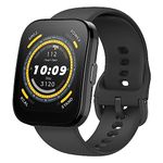 Amazfit Bip 5 Smartwatch Health and Fitness Tracker for Men and Women, 1.91” Display, Bluetooth Phone Calls, 24H Heart Rate, SpO2 & Stress Monitoring (Soft Black)