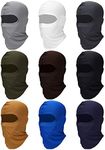 SATINIOR 9 Pcs Ski Mask for Men Full Face Cover UV Sun Protection Cooling Balaclava Neck Gaiter Clothing Scarf Bandana(Classic Colors), Classic Colors, One Size