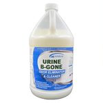 KINZUA ENVIRONMENTAL Urine B-Gone, Professional Enzyme Odor Eliminator & Pet Stain Remover, Human, Cat & Dog Urine Cleaner, Effective on Laundry, Carpets & More (3.79Liter (Pack of 1), Citrus)