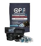 Opkill Supreme Professional Rat Poison & Mouse killer Kit -150G Strongest Bait Available Single Feed Fast Acting Safe for Professional and Domestic use (Professional Choice Poison & 2x MOUSE Box's