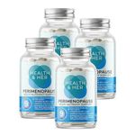 Health & Her Perimenopause Supplements for Women - Wellbeing Support for The Early Stage of Menopause - 4 Month Supply, 240 Capsules - Vegan & Gluten Free