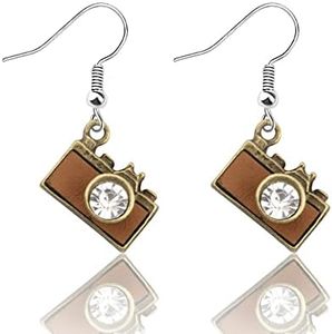 UJIMS Photographer Gift Cute Camera Earrings Camera Lovers Jewelry Photography Gifts Travel Jewelry for Women, Standard, Stainless Steel, stainless steel