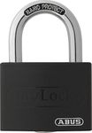 40mm : ABUS 65AL40BLA Open Shackle Padlock - Black