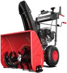 PowerSmart Snow Blower Gas Powered 26 in. 208cc Self-Propelled 2-Stage Snow Blower, Briggs and Stratton Engine with Eletric Start, Handle Warmer