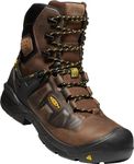 Keen Utility Men's Dover 8” Composite Toe Waterproof Work Boot Construction, Dark Earth/Black, 13