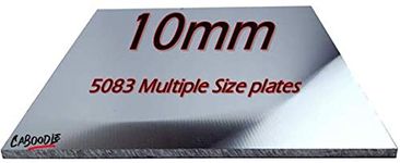 10mm Aluminium Cast Tooling Plate/Sheet- MULTIPLE SIZE'S & PACK QTY'S - Perfect choice for 3D Printers & CNC beds, extremely tight flatness tolerance