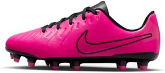 Nike Jr. Tiempo Legend 10 Club Boys DV4352-600 (Fierce Pink/Black), Size 5