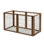 Richell 94171 3-in-1 Convertible Elite Pet Gate, 6-Panel