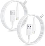 iPhone Charger Cable 1M 2Pack[Apple MFi Certified], iPhone Lightning Cable for Apple iPhone 14 Pro Max 13 12 Mini 11 XS X SE 8 7 6 iPad, Fast iPhone Charging Cable iPhone USB Cable iPhone Wire Lead