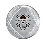 Hammer Bowling Products Black Widow Viz-A-Ball PRE-DRILLED Bowling Ball - Grey/White 15lbs