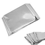 EPRHY Extra Large Emergency Mylar Blanket 4-Pack 84" X 52" Gold/Silver Space Blanket: Designed for NASA - Essentials for Outdoors, Hiking, Survival, Marathons or First Aid