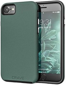 Crave Dual Guard for Apple iPhone SE 2022 (3rd gen) Case, SE 2020 (2nd gen) Case, iPhone 8 Case, iPhone 7 Case, Shockproof Protection Dual Layer Case for iPhone SE/8/7 (4.7 Inch)