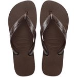Havaianas Top Tiras Women's Flip Flop, Dark Brown, 5 UK