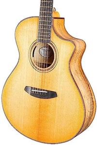 Breedlove Organic Artista Concert CE Acoustic-Electric Guitar - Natural Shadow Torrefied European Spruce/Myrtlewood