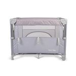 Red Kite Dreamer Bedside Crib, Soft Grey, 93 x 66 x 69 cm