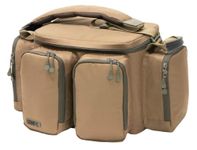 Korda Carp Fishing Luggage Compac Small Bait and Tackle Carryall with Reinforced Base Water Resistant 5 External Pockets 48cm x 33cm x 27cm
