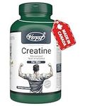 Vorst Creatine Supplement for Men 180 Vegan Capsules | Monohydrate Micronized Non Irradiated | Pills | 1 Bottle