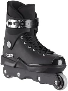 Roces Mens M12 UFS Aggressive Street Italian Inline Skates Black 101183 00001-15