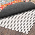 Carpet Padding, 9 * 12FT Rug Pads Hardwood Floors, Rug Pad for Any Hard Surface Floors Keep Your Rugs Safe and in Place, Thickened