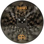 Meinl Cymbals Classics Custom Dark Crash-Ride Cymbal 22 inch (Video) for Drum Set (55,88cm) B12 Bronze, Dark Finish, Made in Germany (CC22DACR)