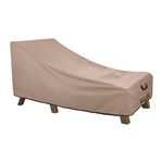 ULTCOVER Waterproof Patio Lounge Chair Cover Heavy Duty Outdoor Chaise Lounge Covers - 84L x 32W x 32H inch