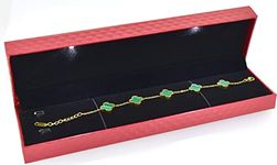 Moon Jewellery box for Bracelet/Chain Box with LED Light (NEW RED) 9.0 x 2.5