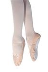 Roch Valley Ophelia Full Sole Leather Ballet Shoes, Pink, 1 UK