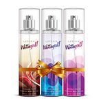 LAYER'R Wottagirl Body Splash Combo for women Pack of 3 Vanilla Twist, Mystic Island, Secret Crush 135ml