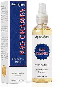 Nag Champa Natural Mist Spray by Aromafume | 100 ml / 3.3 fl oz | Made with Sandalwood, Jasmine, Ylang Ylang & Champa flower extracts | Ideal for meditation and rituals | Non-alcoholic, non-toxic & vegan