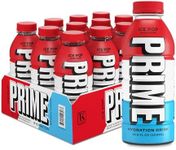PRIME Hydration ICE POP | Sports Drinks | Electrolyte Enhanced for Ultimate Hydration | 250mg BCAAs | B Vitamins | Antioxidants | 2g Of Sugar | 16.9 Fluid Ounce | 12 Pack