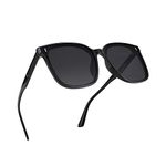 FEISEDY Women Oversized Vintage Polarized Sunglasses Square Cute Trendy Classic Simple Men B2758