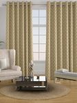Raymond Home Beige Jacquard Door Curtains