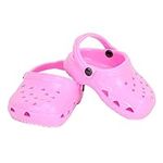 Pink Garden Clogs Doll Shoes Fit Am