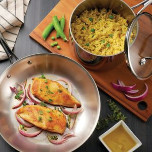 Tramontina Tri-Ply 12-Piece Cookware Set – Stainless Steel